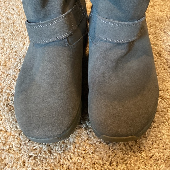 Skechers XF Bollard Wedge Shape-ups Leather Boot - Picture 3 of 16